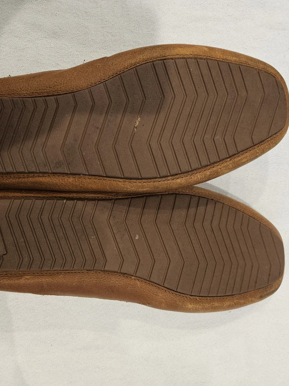 Leather Slip-On Loafers with Burgundy & White Accent 13 Men's - Picture 7 of 9